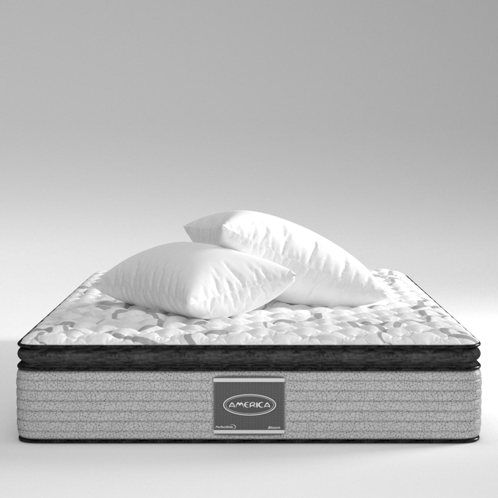 Colchon Matrimonial America Perfect Side + 2 Almohadas Basic $5,899