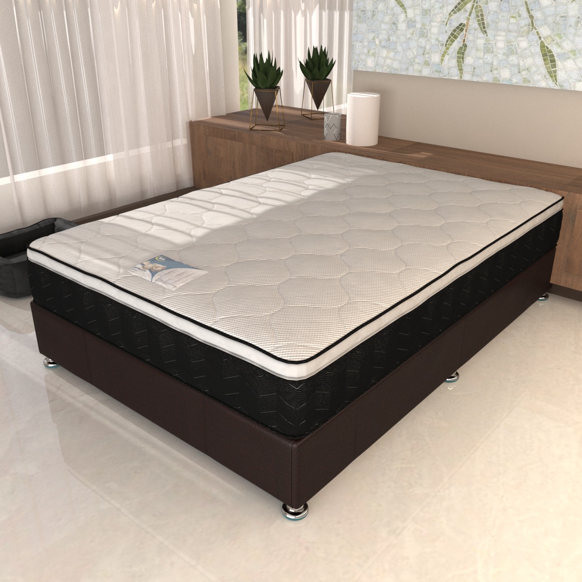 Foto 4 | Colchón King Size Serta Comfort Pad