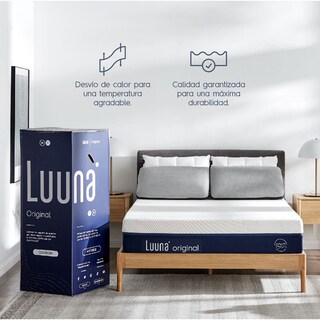 Foto 2 | Colchón Queen Size Luuna Memory Foam en Caja
