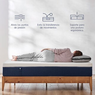 Foto 3 | Colchón Queen Size Luuna Memory Foam en Caja