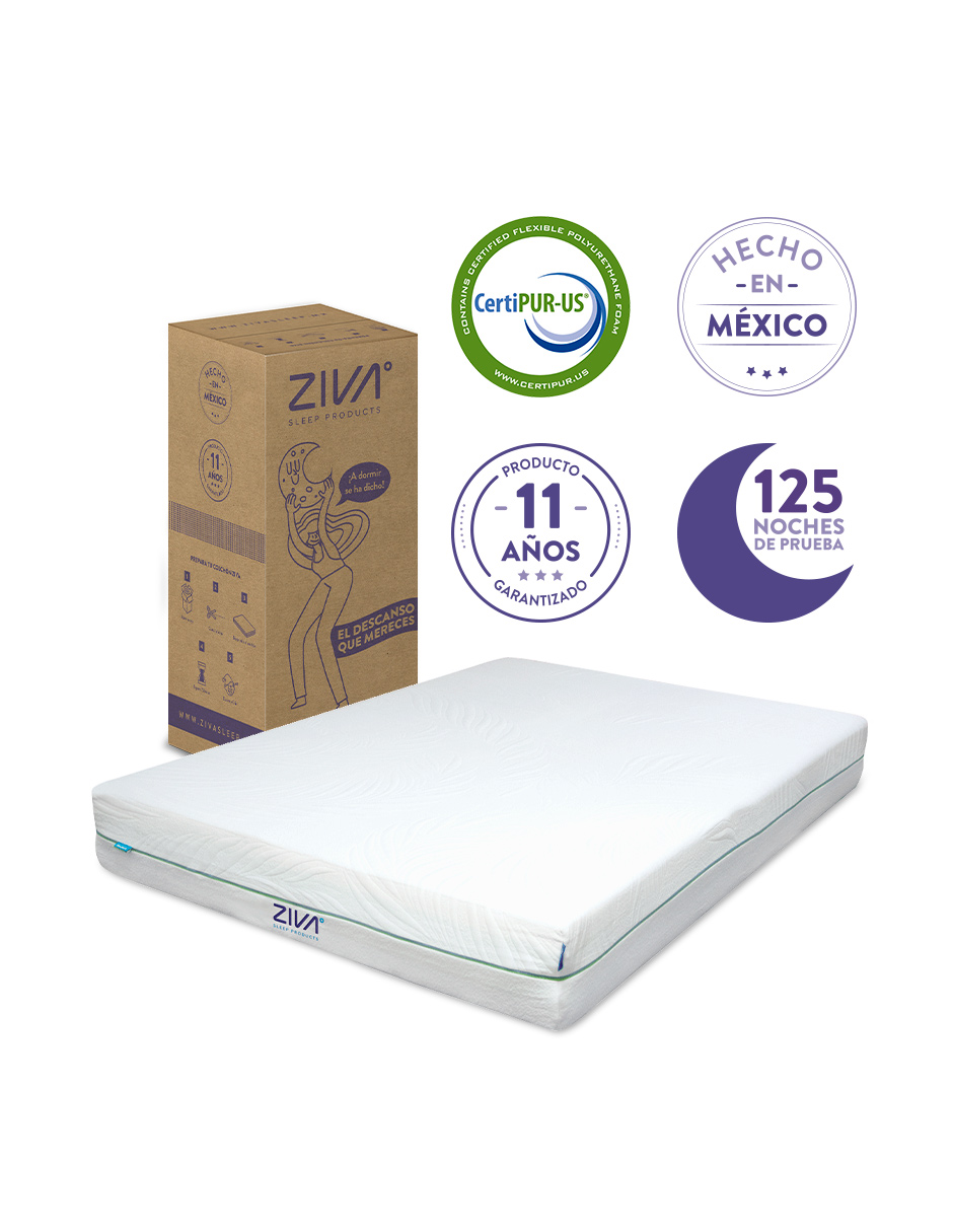 Foto 4 | Colchón Ziva Sleep Products Flip Matrimonial