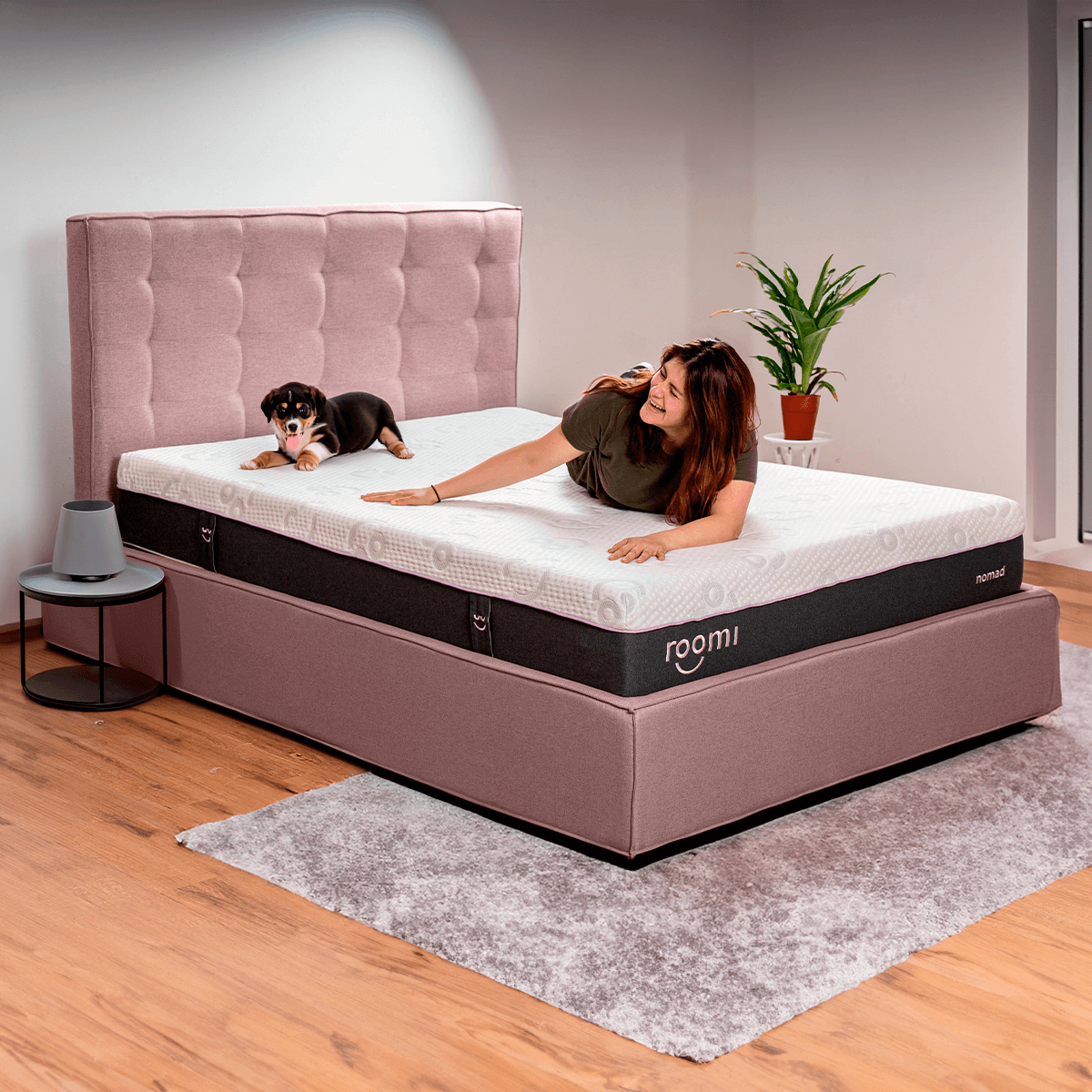 Foto 2 | Colchón Matrimonial en Caja Roomi Nomad Memory Foam
