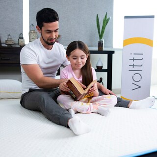 Foto 5 | Colchón Individual Voltti Flip Doble Comfort Reversible + Protector Impermeable Blanco