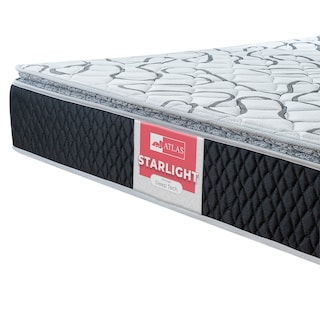 Foto 3 | Colchón Individual Atlas Starlight Más Pack Con 2 Almohadas