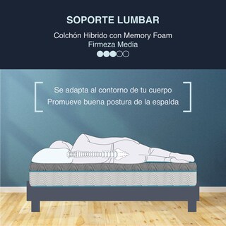 Foto 6 | Colchón Matrimonial Sky Care Hybrid Premium