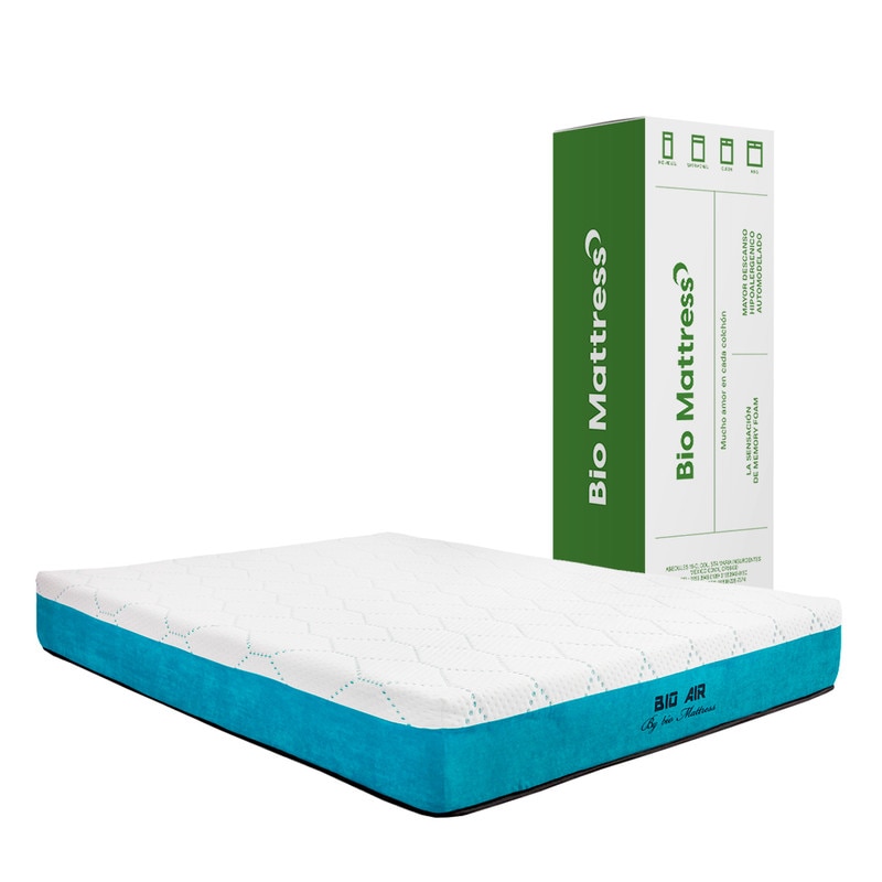 Colchón King Size En Caja Bio Air De Memory Foam $7,699