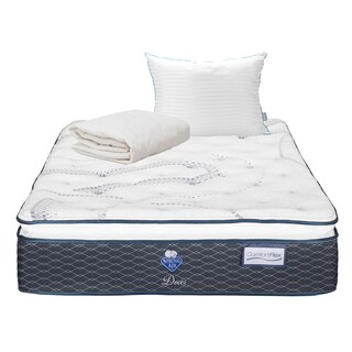 Foto 1 | Colchón Spring Air Dover Matrimonial + Almohada Royal + Protector Prime