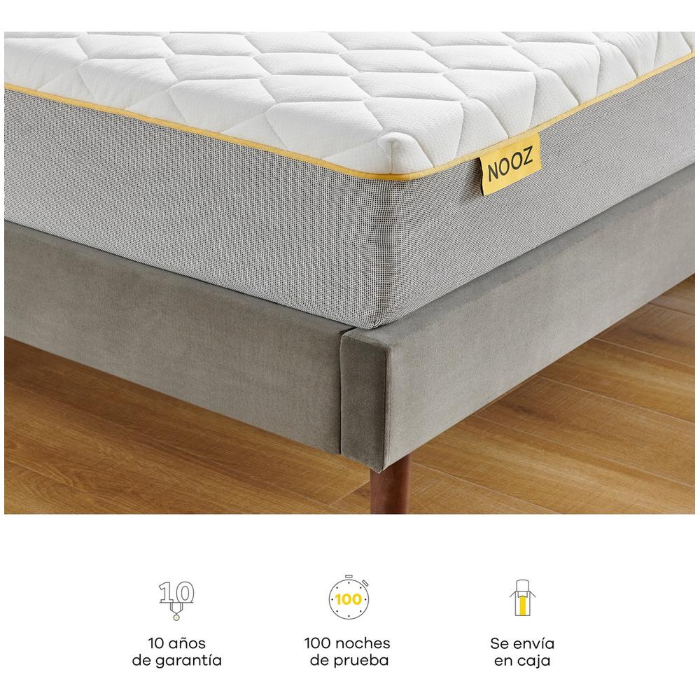 Foto 6 pulgar | Colchón Queen Nooz Espumas Memory Foam High Support