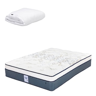 Foto 1 | Colchón Spring Air Cantabria King Size + Protector Cloud
