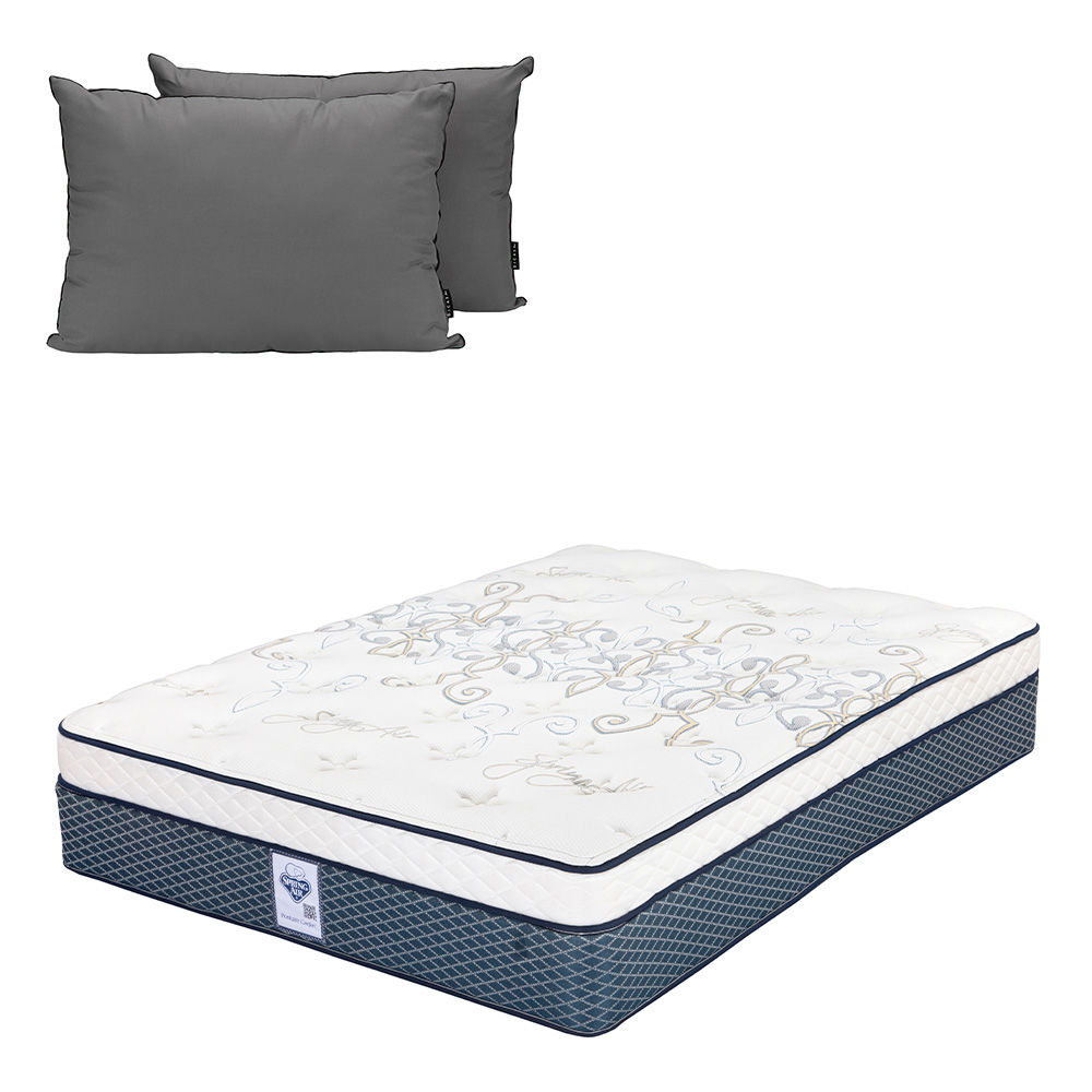 Colchón Spring Air Cantabriaqueen Size + Almohada 2pack