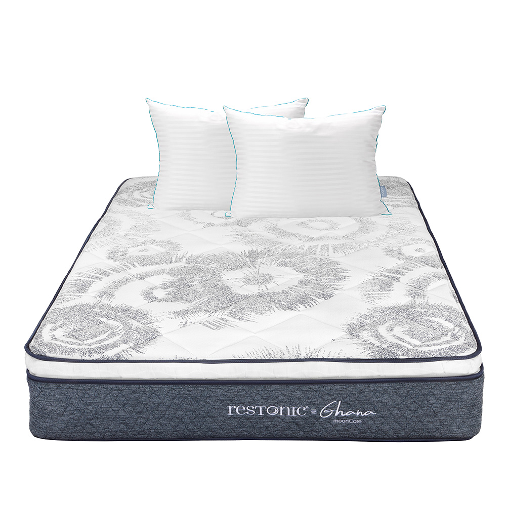 Colchon Restronic Ghana + Almohada Royal Twin Matrimonial