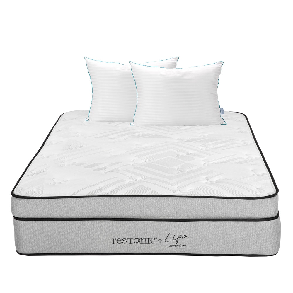 Colchon Restonic Lipa + Almohada Royal Twin King Size $8,349