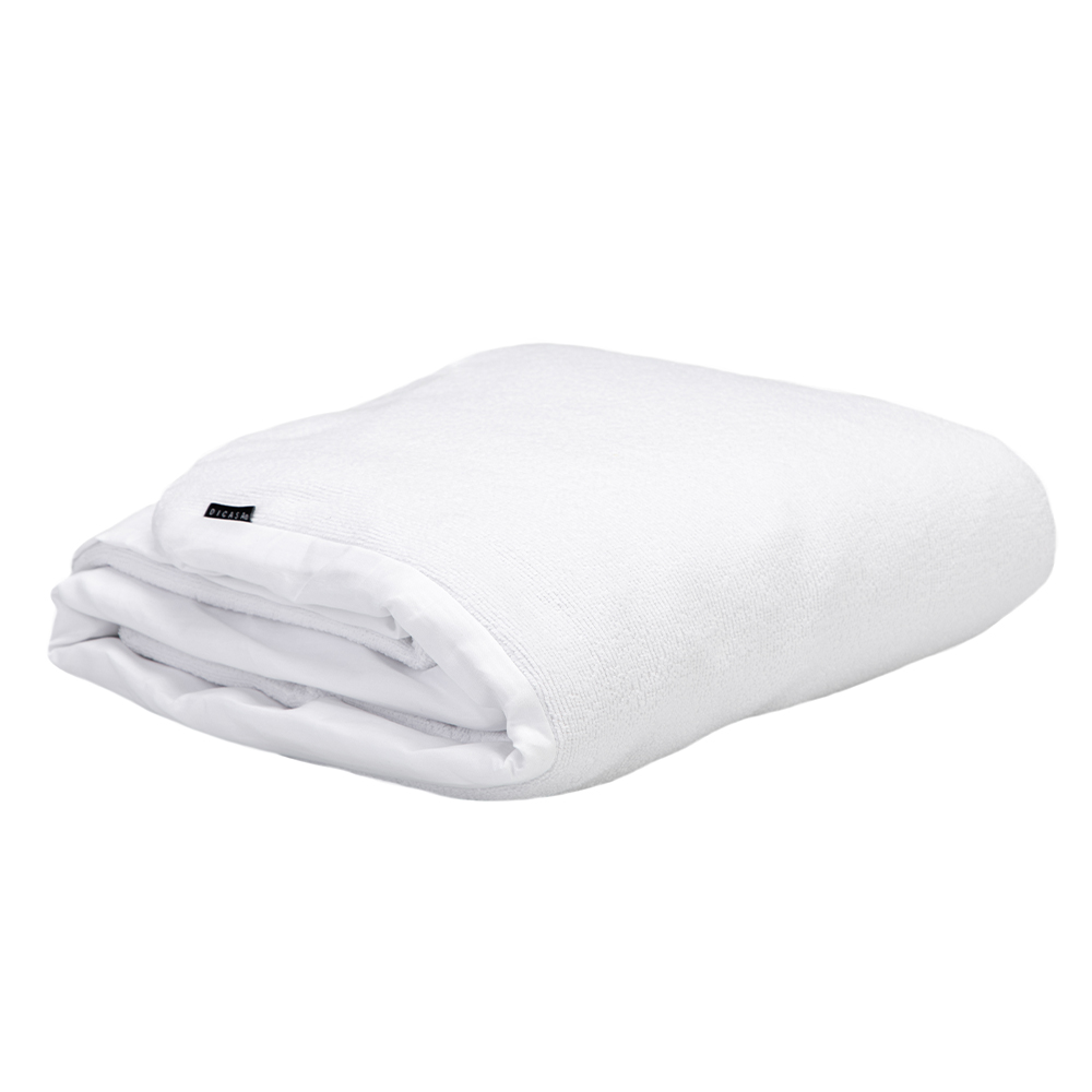 Foto 5 pulgar | Colchon Restonic Ergosum + Protector Cloud + Sabanas Softy Queen Size