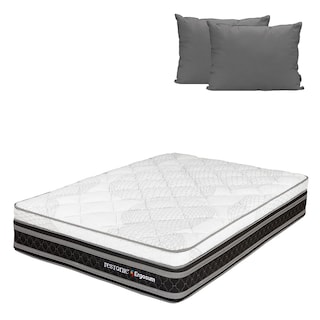 Foto 1 | Colchon Restonic Ergosum + Almohada 2pack Queen Size