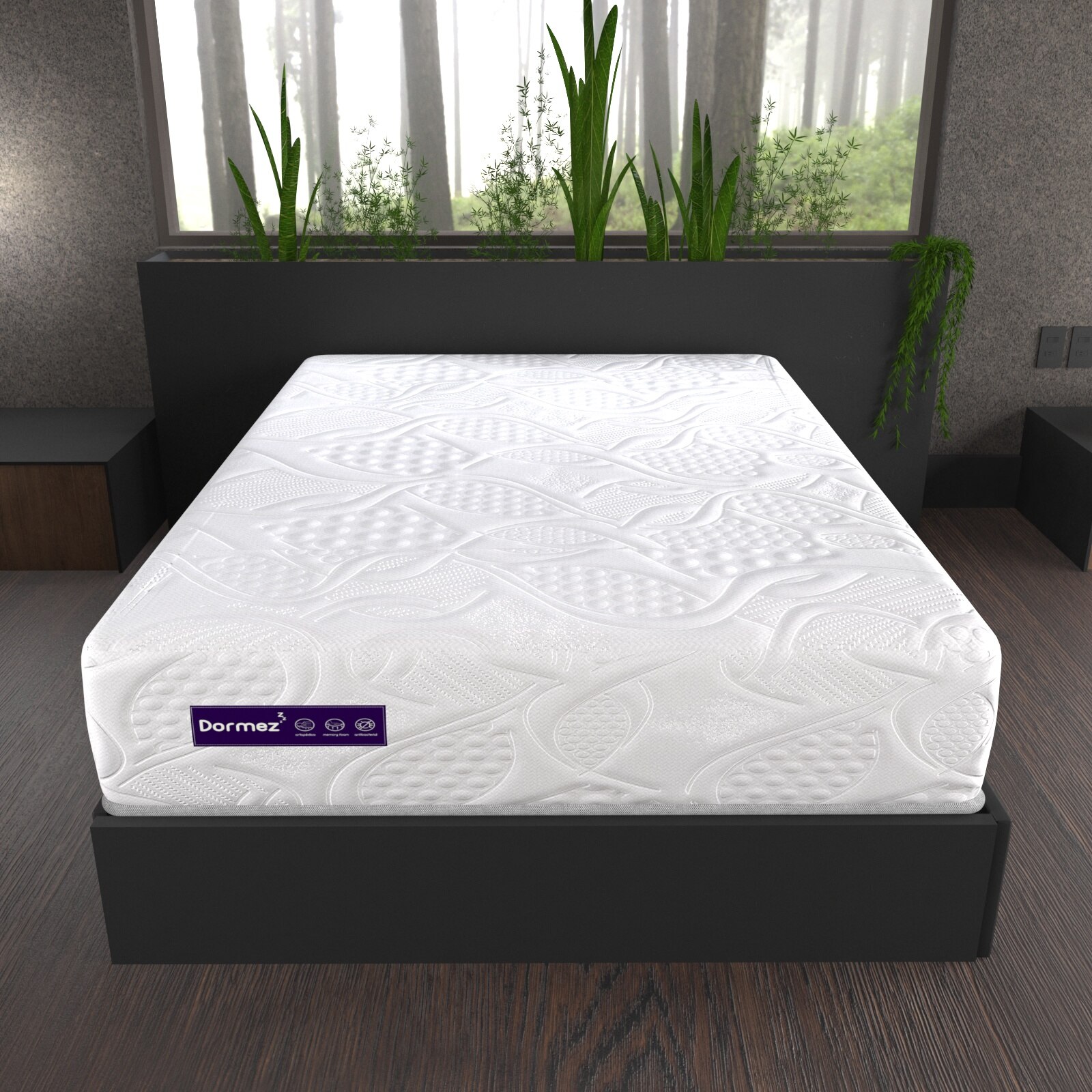 Foto 5 | Colchón Individual Dormez Confort Memory + 2 Almohadas Memory Foam Serta