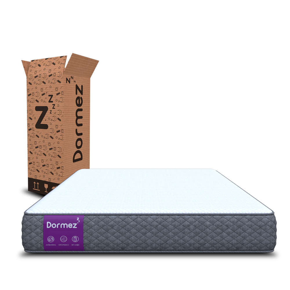 Foto 2 pulgar | Colchon En Caja Memory Foam Matrimonial Dormez Descanso Premium