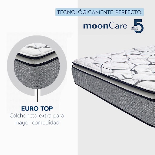 Foto 5 | Colchón Restonic Mooncare Individual Semi Firme