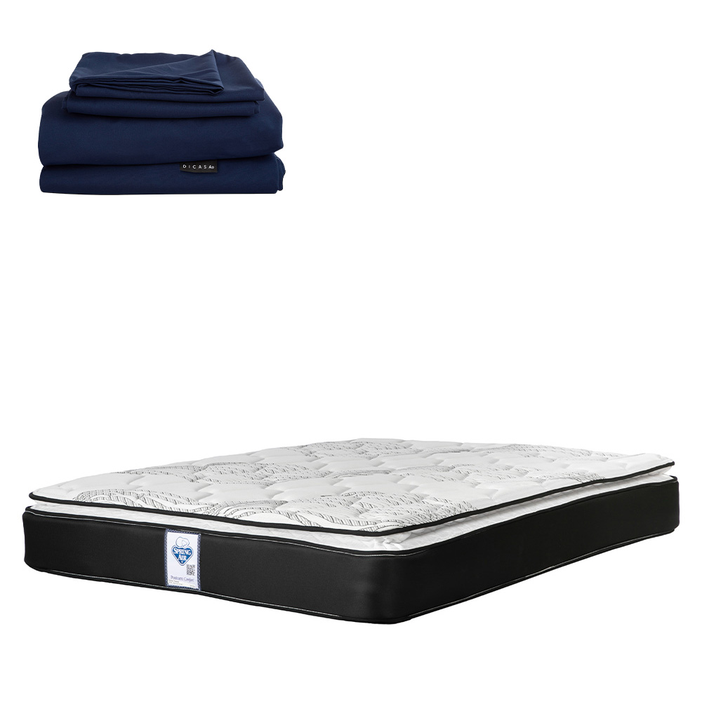 Colchón Premier Spring Air King Size + Sábanas Softy