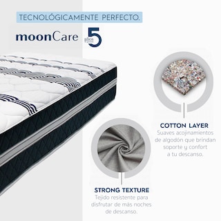 Foto 4 | Colchón Restonic Sally Mooncare Individual Semi Firme
