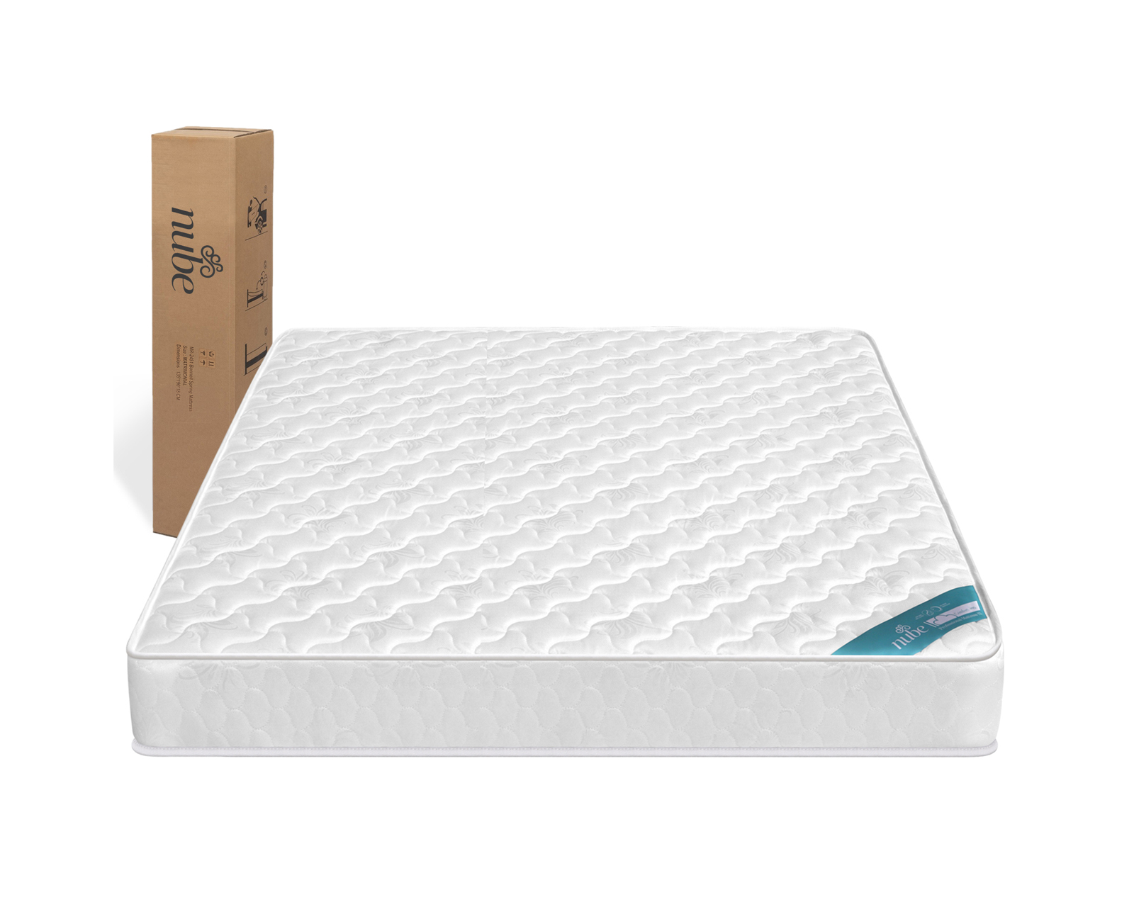 Colchón Memory Foam King Size En Caja Resortes Independientes Firmeza Media Alta Densidad Ergonómico Soporte confor