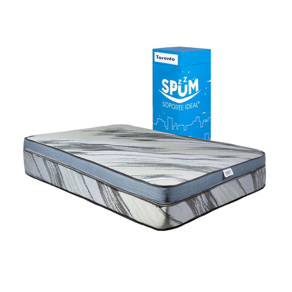 Colchon Dormimundo Toronto Individual En Caja