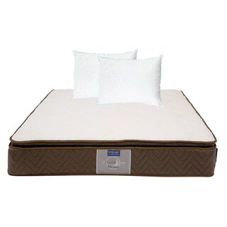 Foto 1 | Colchón Restonic Nautilus Matrimonial + 2 Almohadas Oso