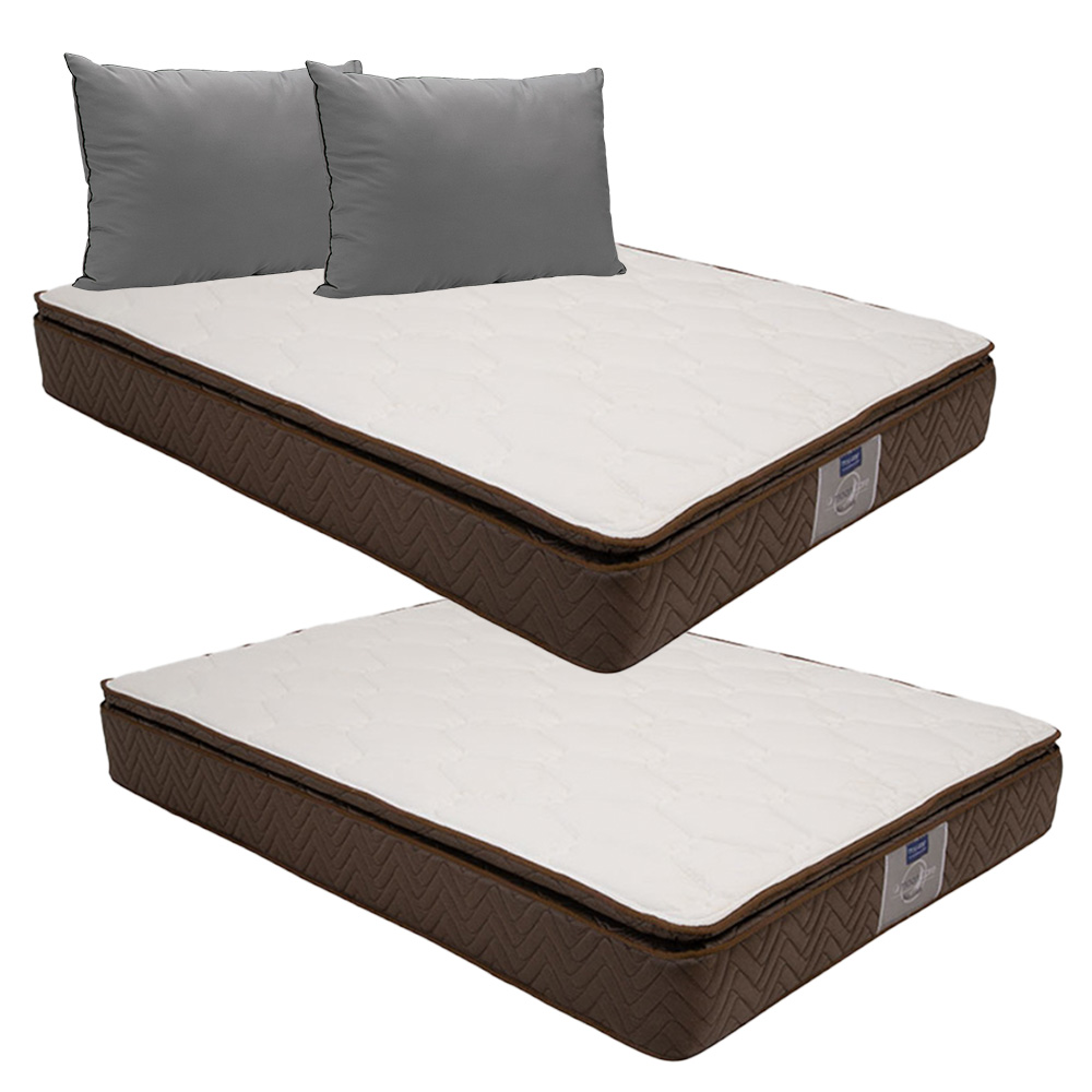 Foto 1 | 2 Colchones Restonic Nautilus Individual + Almohada 2 Pack