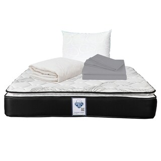 Foto 1 | Colchón Dicasa Trini Individual + Almohada Oso + Protector Ultra + Sábanas Spring Air Soft