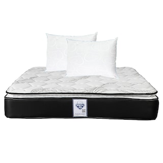 Foto 1 | Colchón Dicasa Trini Queen Size + 2 Almohadas Oso