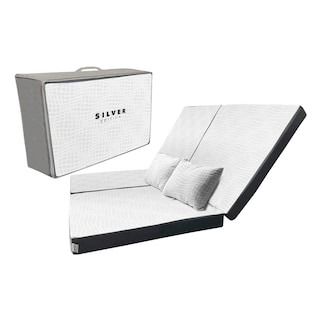 Foto 2 | Pack Colchon Silver (triple) King Size + 2 Almohadas Silver