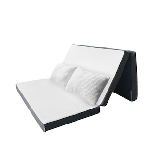 Foto 1 | Pack Colchón Plegable Triple Adulto (gorrones) Matrimonial + Almohada Comfy