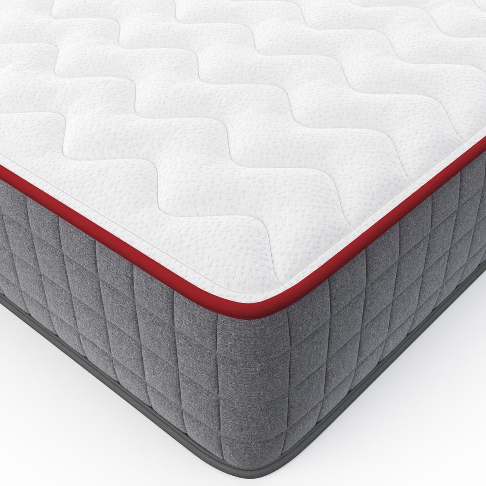 Foto 4 pulgar | Colchón King Size Caja Híbrido Resorte Pocket + Espuma 20 Cm