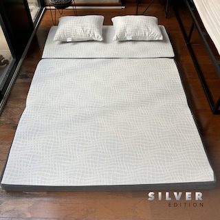 Foto 6 | Pack Colchon Silver (triple) Queen Size + 2 Almohadas Silver
