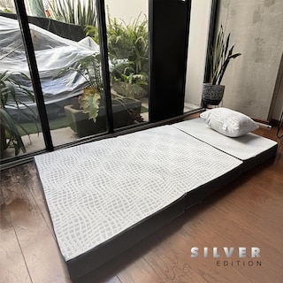 Foto 6 | Pack Colchon Silver (triple) Individual + 1 Almohada Silver Individual