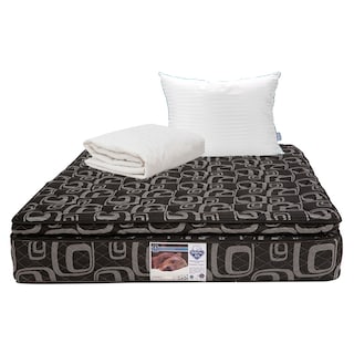 Foto 1 | Colchón Spring Air Morgan Matrimonial + Almohada Royal + Protector De Colchón Ultra