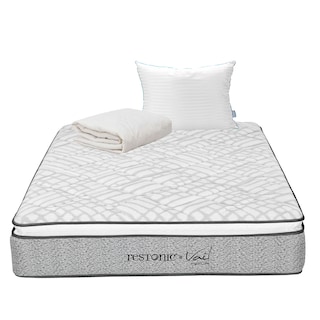 Foto 1 | Colchón Restonic Vail Matrimonial + Almohada Royal + Protector De Colchón Ultra