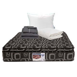 Foto 1 | Colchón Spring Air Morgan King Size + Almohada Royal + Protector De Colchón Ultra + Juego De Sábanas Royal
