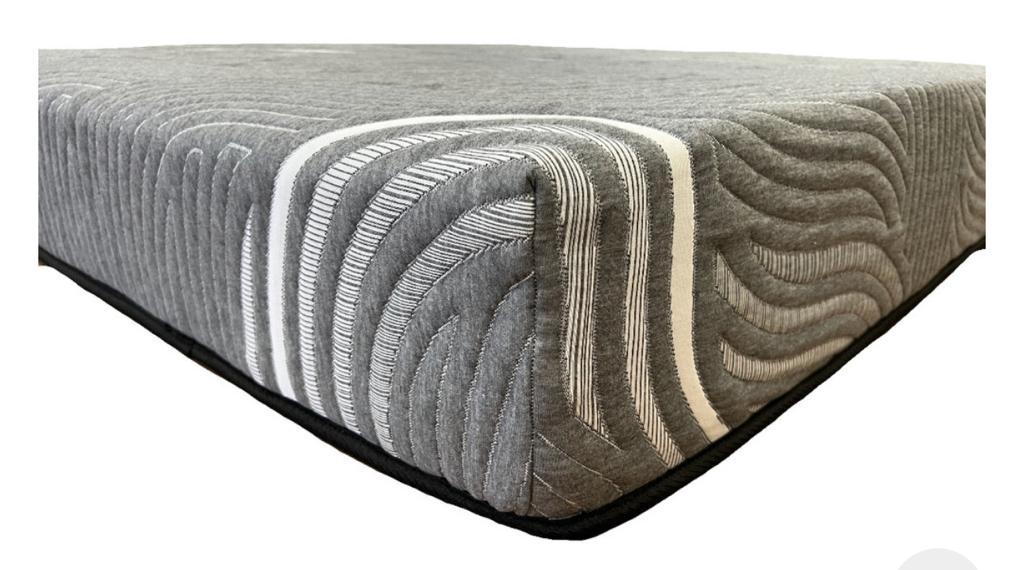 Foto 3 | Colchón En Caja Monal Confort Slim Gray King Size Memory Foam 21 Cm De Grueso