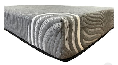 Foto 3 | Colchón En Caja Monal Confort Slim Gray King Size Memory Foam 21 Cm De Grueso