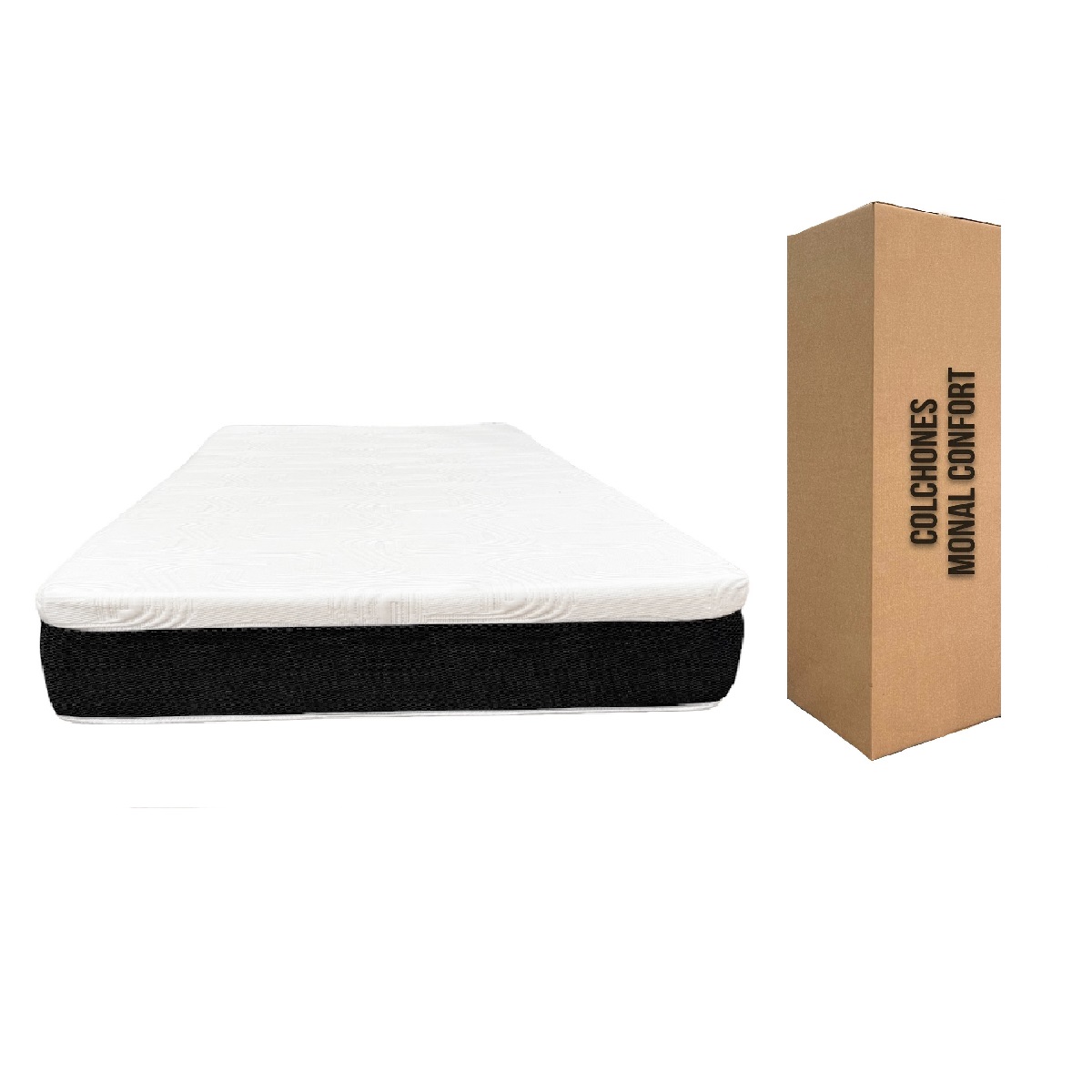 Colchón en Caja Matrimonial Monal Confort Revita Memory Foam