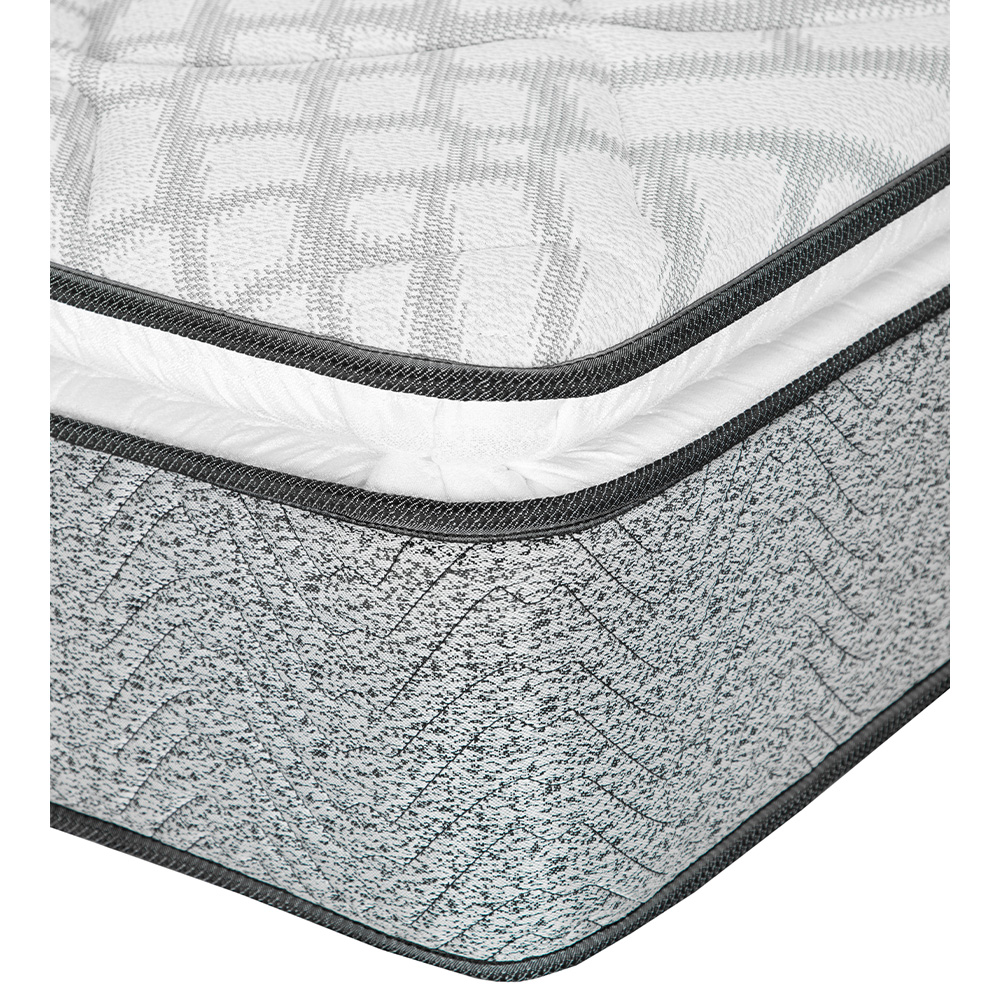 Foto 4 | Colchón Restonic Vail Gris Queen Size + Sabanas Basic + Protector Ultra + Almohada Oso