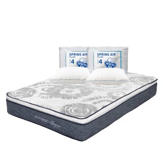 Foto 1 | Colchón Restonic Ghana Azul Individual + 2 Almohadas Osos