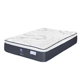 Foto 3 | Colchón Spring Air Dover Azul Matrimonial + 2 Almohadas Osos + Sábanas Basic
