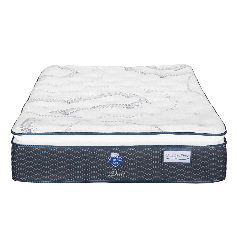 Foto 2 | Colchón Spring Air Dover Azul King Size + 2 Almohadas Osos + Sábanas Basic