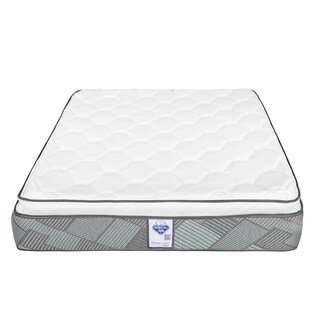 Foto 2 | Colchón Spring Air Baggio Azul Matrimonial +protector Ultra + Sabanas Basic
