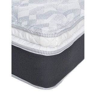Foto 4 | Colchón Spring Air Marte Gris Matrimonial + Almohada Oso + Protector Ultra + Sabanas Basic