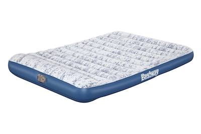 Foto 1 | Colchon Adulto 2.03m X 1.52m X 30cm Tritech Airbed Queen Fashion Flock Built In Ac Pump Garantia 15 Dias Por Defe