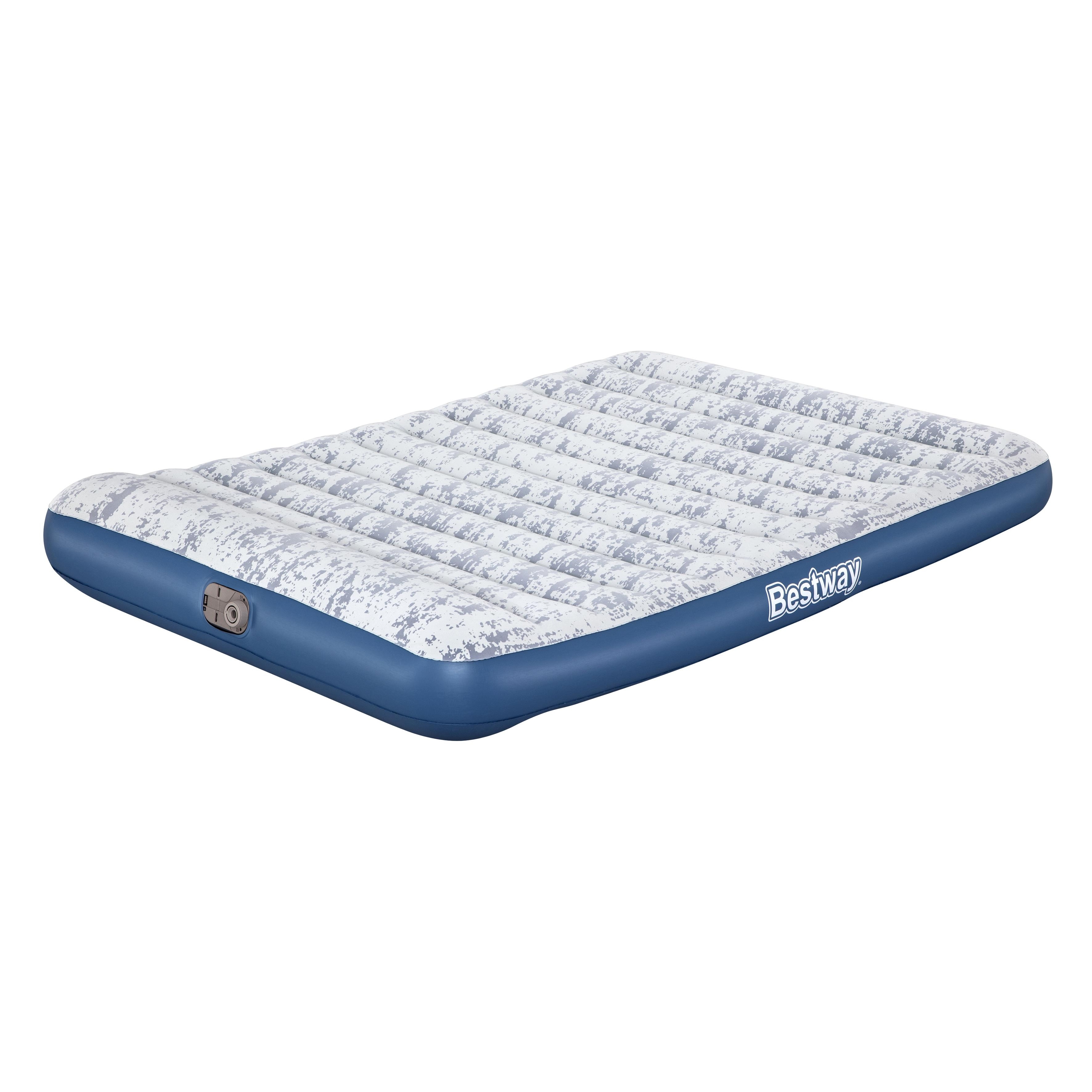 Foto 3 pulgar | Colchon Adulto 2.03m X 1.52m X 30cm Tritech Airbed Queen Fashion Flock Built In Ac Pump Garantia 15 Dias Por Defe