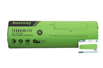 Foto 7 | Colchoneta para Acampar Bestway 183 x 51 x 2.5 cm Inflable Verde