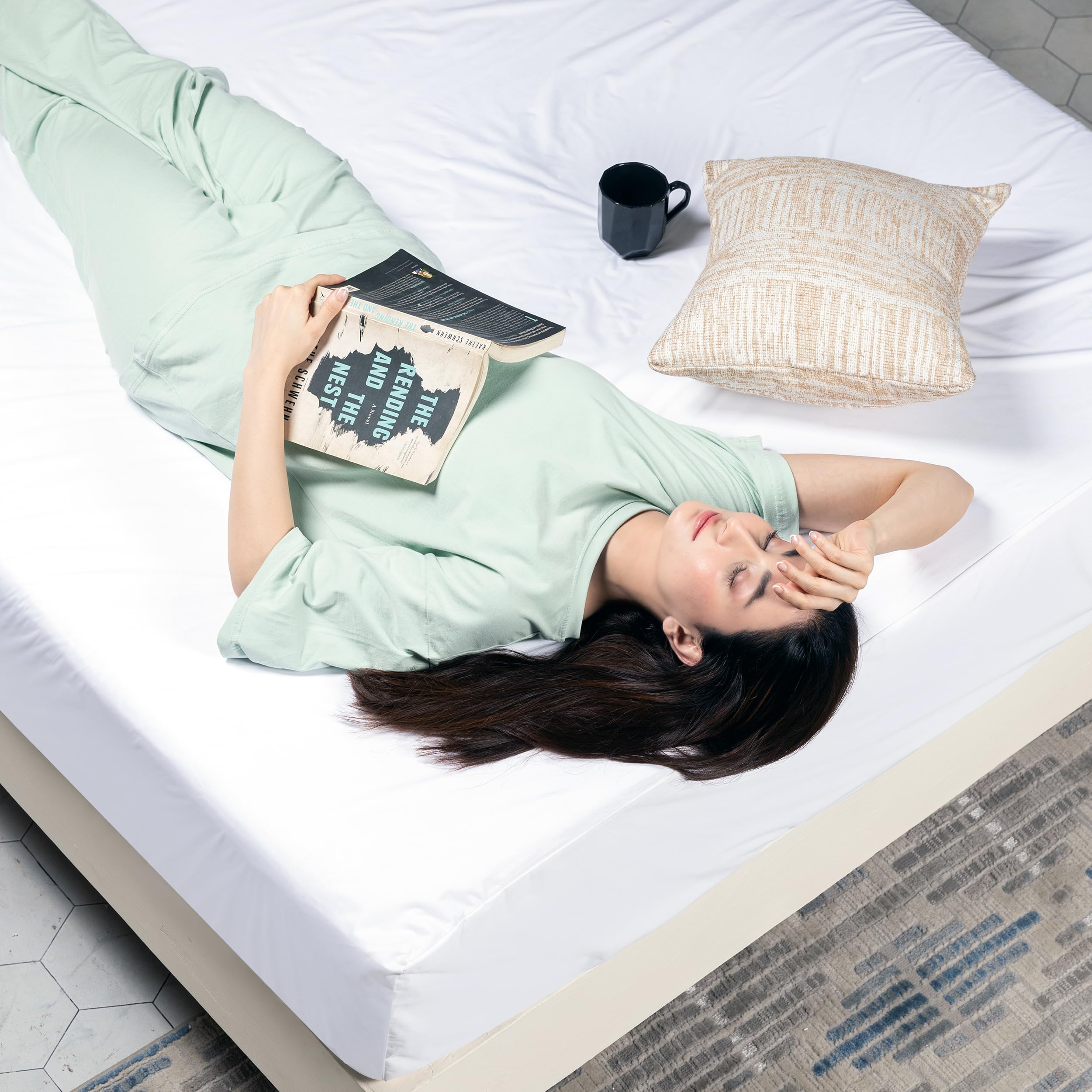 Foto 4 | Protector De Colchón Utopia Bedding Impermeable Tamaño King - Venta Internacional.